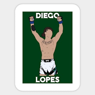 Diego Lopes Sticker